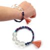 SEKIRO Shadows Die Twice Tassel Charm Bracelets Cosplay Crystal Prayer Bead Bracelet For Men Women Bangles 1 - Sekiro Shop