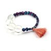 SEKIRO Shadows Die Twice Tassel Charm Bracelets Cosplay Crystal Prayer Bead Bracelet For Men Women Bangles 3 - Sekiro Shop