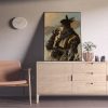 Sekiro Bayangan Mati Dua Kali Poster Film Antik Kamar Rumah Bar Dekorasi Kafe Seni Stiker Dinding 3 - Sekiro Shop