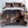 Sekiro Shadows Die Twice Game Game Comforter Bedding Set Duvet Cover Bed Set Quilt Cover Pillowcase 14 - Sekiro Shop