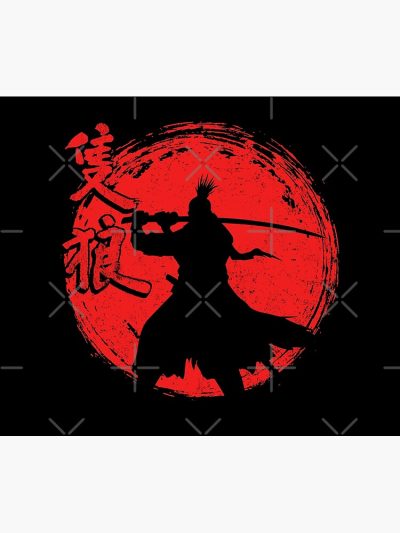 One-Armed Wolf Red Sun 3 Tapestry Official Sekiro Merch