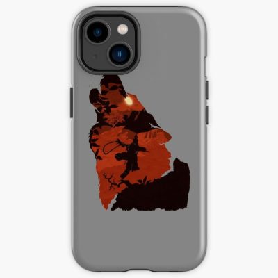 Sekiro - One Armed Wolf (Red) Iphone Case Official Sekiro Merch
