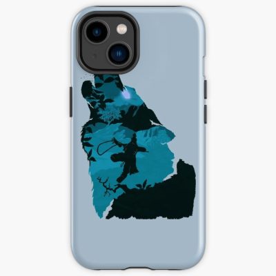 Sekiro - One Armed Wolf (Blue) Iphone Case Official Sekiro Merch