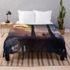 Sekiro In The Night Moon Throw Blanket Official Sekiro Merch