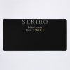 Funny Gift Sekiro I Died More Than Twice Classic Fan Mouse Pad Official Cow Anime Merch