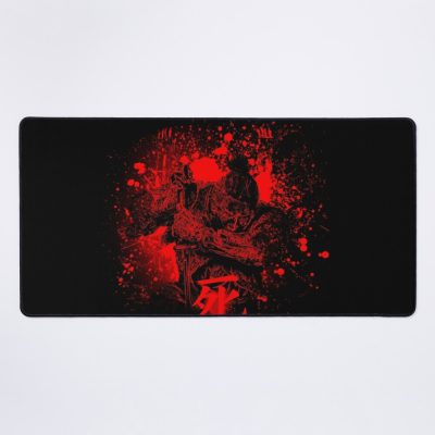 Sekiro Shadow Die Twice With Death Kanji Mouse Pad Official Cow Anime Merch