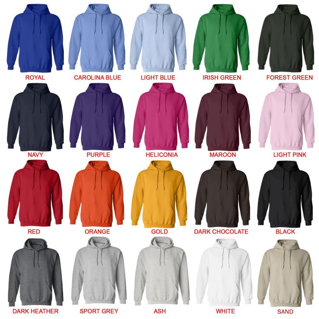 hoodie color chart - Sekiro Shop