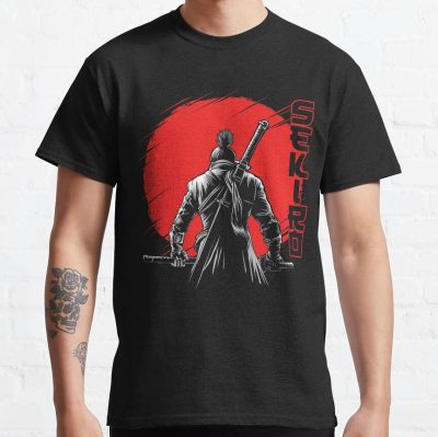 One-Armed Wolf Red Sun Sekiro T-Shirt